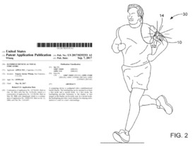 アップル、iPhoneをランニングライト化する特許を出願--ランナーの安全確保に