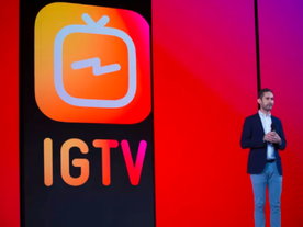 Instagram、動画用のアプリ「IGTV」を発表--縦型表示で最長60分の動画に対応