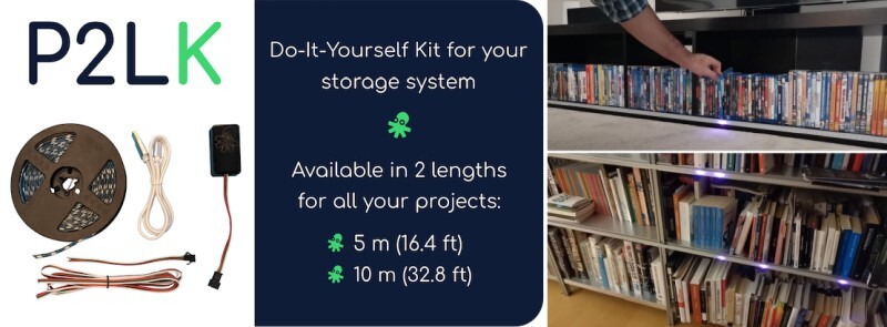 DIYキットを使えば、蔵書管理なども容易になる（出典：Kickstarter）