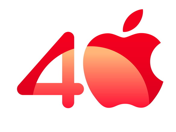 アップル、日本オフィス開設から40周年--記念ロゴ公開